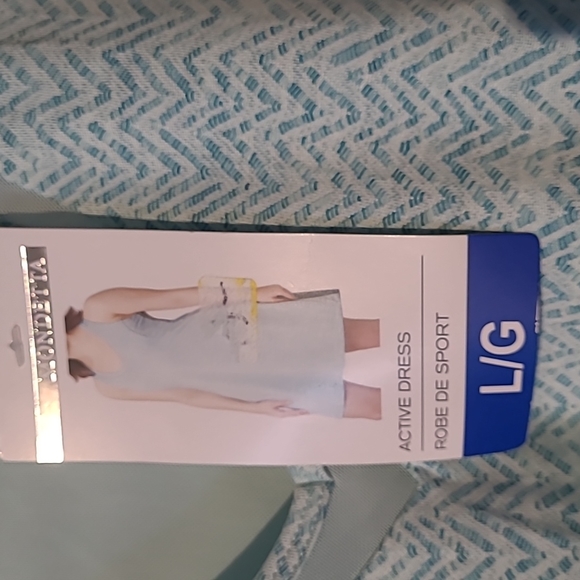 Modella active sports dress with bra lining size lg - Picture 2 of 3